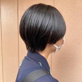 ショート 丸岡 美穂のヘアスタイル