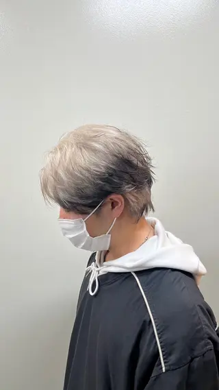 ショート カラー メンズ 🦄カイ/メンズ 韓国ヘア/パーマ🦄のヘアスタイル