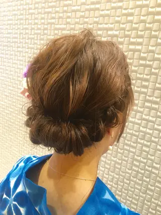 ヘアアレンジ scene.池袋所属・scene. haraのヘアスタイル