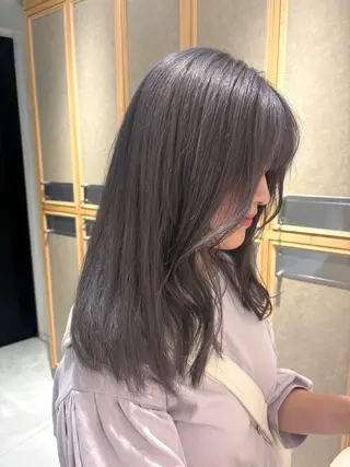 ロング カラー 風香🪼レイヤー /透明感カラーのヘアスタイル