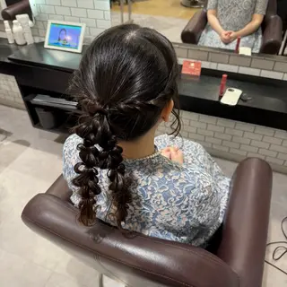セミロング 🎀ヘアアレンジ 🎀ななみのヘアスタイル