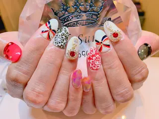 ネイル 長さだし専門店 M2　rikaのネイルデザイン