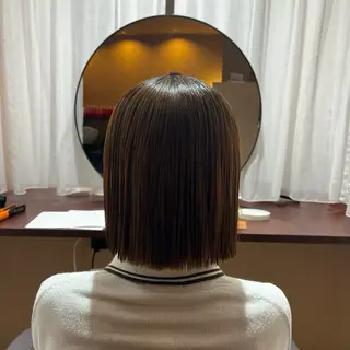 ミディアム 川口 日菜のヘアスタイル