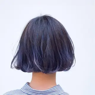 ショート カラー 堀江/心斎橋/西大橋 四ツ橋【Vers】のヘアスタイル