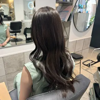 ロング カラー わださこ ひなこのヘアスタイル