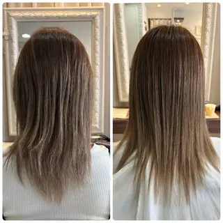 ミディアム 🌿美容室イチエ ふしみさな🫧のヘアスタイル