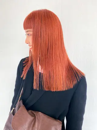 ロング カラー パーマ パーマ、髪質改善 菊地美月のヘアスタイル