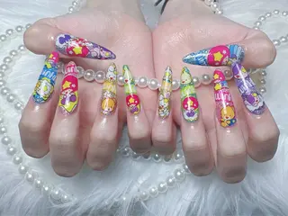 ネイル 【Eclat ｴｸﾗ】nail＆beauty所属・Eclat〔ｴｸﾗ〕 MOEKA𝜗𝜚*のネイルデザイン