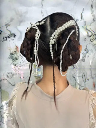 ヘアアレンジ ᴘʀɪᴢᴇ 🌜 ᴀɴʀɪ 🌜のヘアスタイル