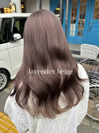 セミロング 透明感カラー🎀 tasty／makoのヘアスタイル