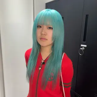 ロング カラー ハイトーンカラー / 渋谷 / ririのヘアスタイル