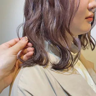 ミディアム 韓国🇰🇷髪質改善 Chisaki치사키のヘアスタイル