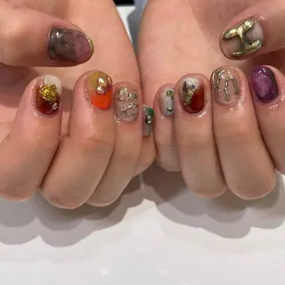 ネイル 8113 海外/y2k/韓国のネイルデザイン