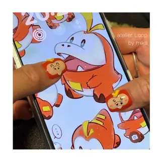 ネイル atelierLoopbyshiho所属・atelier Loop♪MIKAのネイルデザイン