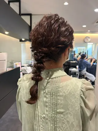 セミロング 🎀ヘアセット透明感 /REINA🎀のヘアスタイル