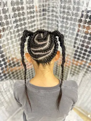 ロング 🩶BRAS 🩶のヘアスタイル