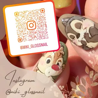 ネイル glossnail MIKIのネイルデザイン