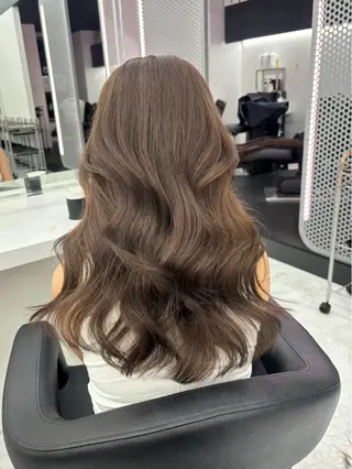 ロング カラー 🤍透明感推しカラー 🤍yui‪💞✨のヘアスタイル