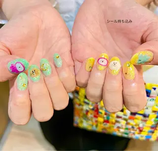 ネイル いちじゅう あおいのネイルデザイン