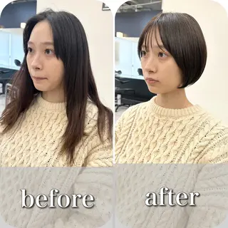 ショート カラー 小池 功のヘアスタイル