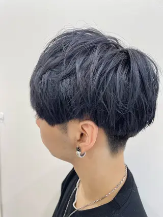 ミディアム カラー メンズ カトレア海岸通り店所属・清野 京介のヘアスタイル