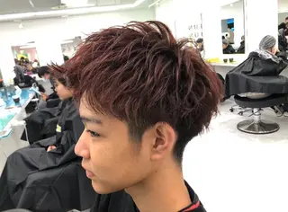 メンズ Loy所属・メンズヘア特化 パーマ 縮毛矯正🔷のヘアスタイル