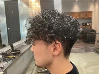 パーマ メンズ FM【エフエム】HAVANA所属・メンズパーマ特化型 🔥URITAのヘアスタイル