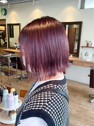 ショート カラー OPShair　ANELLO所属・ショート/ボブ/ メンズ/縮毛矯正のヘアスタイル