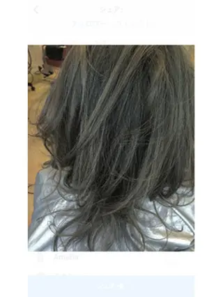 ロング カラー シンヤヘアーズ 泉大津本店のヘアスタイル