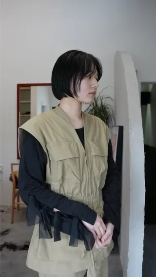 ショート 🟤TAP🟤 木曳野　金沢店のヘアスタイル