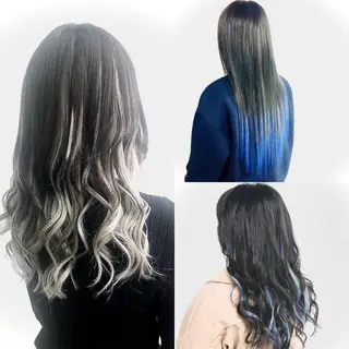 ロング カラー ヘアアレンジ メンズ ✨最強美容師✨ 💙にっしー西村💙のヘアスタイル