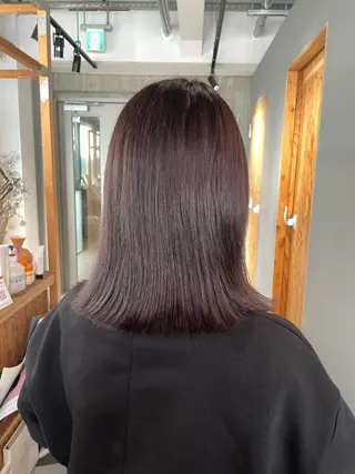 ミディアム カラー noa ☪︎のヘアスタイル