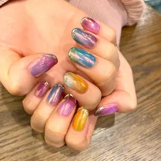ネイル GO TODAY シェアサロン 表参道Colore店所属・K. Ayanaのネイルデザイン