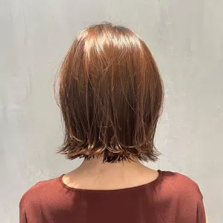 セミロング カラー DX SHARE SALON所属・matka白髪ぼかし 大人ヘア/KEIKOのヘアスタイル