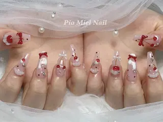 ネイル HANA 長さだしのネイルデザイン