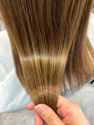 ロング カラー 縮毛矯正/艶髪カラー /パーマ/ひふみ🌱のヘアスタイル