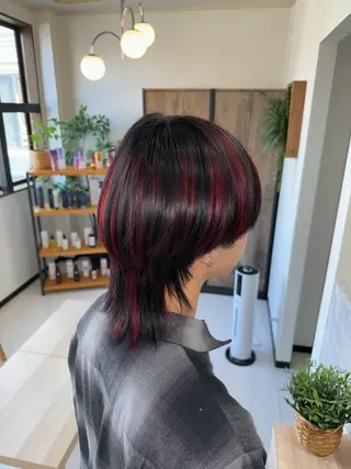 ショート メンズ 手塚 麗のヘアスタイル