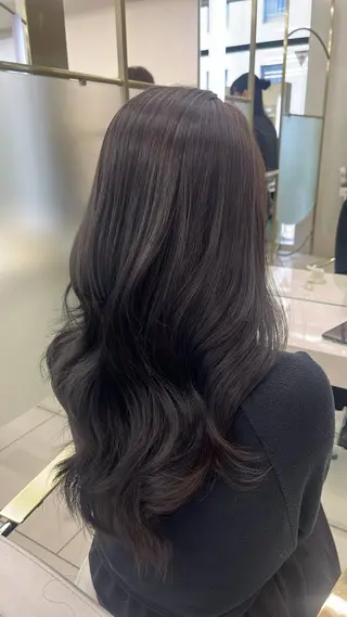 ロング 透明感艶カラー /銀座/佐々木夏泉のヘアスタイル