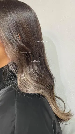 ロング 中村 帆花のヘアスタイル