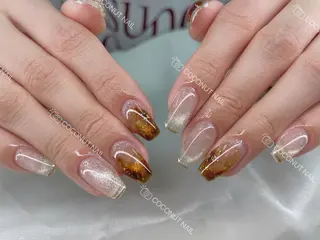 ネイル 神田 ココナッツのネイルデザイン