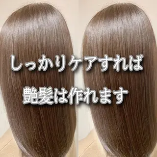 ミディアム カラー 縮毛矯正/髪質改善/ 石橋代智のヘアスタイル