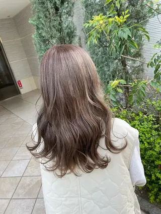 ロング 亀川蓮 Agu hairのヘアスタイル