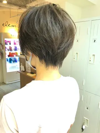 ショート 細山田 りゅうせいのヘアスタイル
