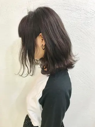 ミディアム 💫カットはなんでも 得意です✂️のヘアスタイル