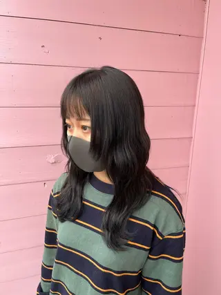 ロング ボヌールソレイユ所属・☁️彦坂唯有/ 透明感カラー☁️のヘアスタイル