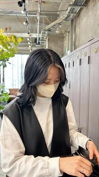 ミディアム カラー SOYON 名駅2号店所属・髪質改善カラー🦋 レイヤー/ナカネのヘアスタイル