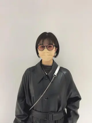 ショート カラー TRENCH 自由が丘所属・TRENCH　相澤 果歩のヘアスタイル