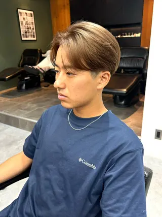 パーマ メンズ シャドウパーマ/ 波巻パーマYu-Kiのヘアスタイル