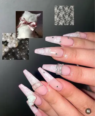 ネイル GO TODAY シェアサロン 渋谷Amiu店所属・渋谷ネイル🎀 y2k/海外ネイルのネイルデザイン