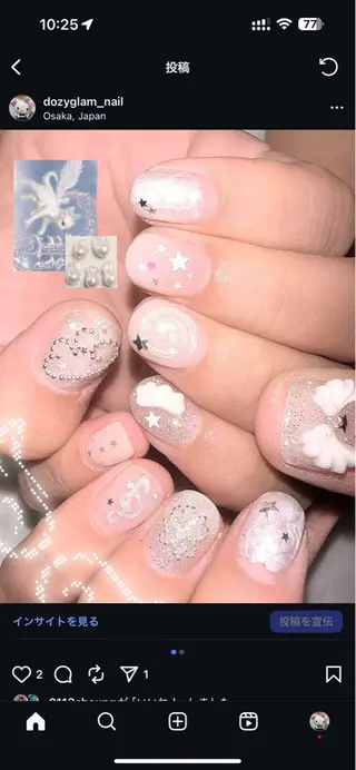 ネイル ✨DozyGlam NailSalonのネイルデザイン